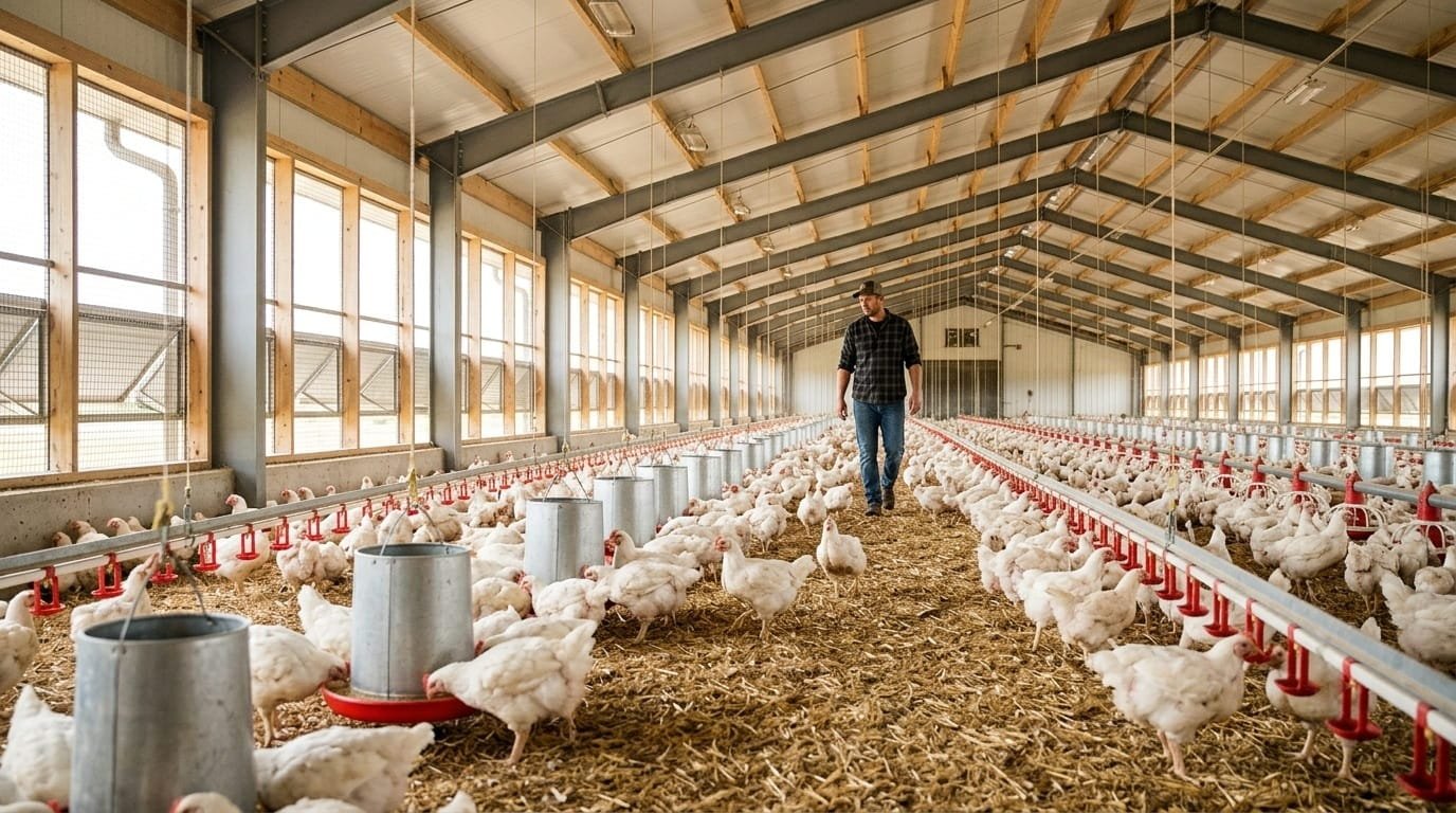 how to make a chicken poultry farm